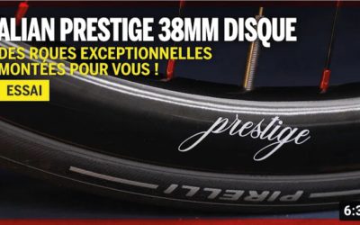 Our new Prestige wheel tested by Top Vélo